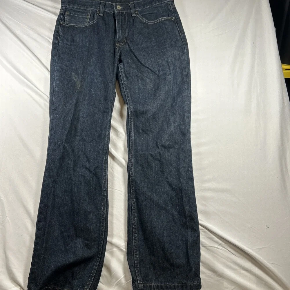 LEVI Strauss & Co 514 Jeans Men's Size 32 X 30 Dark Blue VTG Y2K
